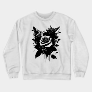 black rose tattoo Crewneck Sweatshirt